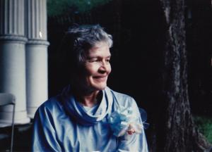 My Mom at our wedding