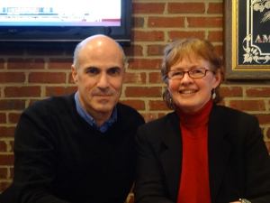 JJ and Gary Lee Kraut at Jakes Jan 30 2014