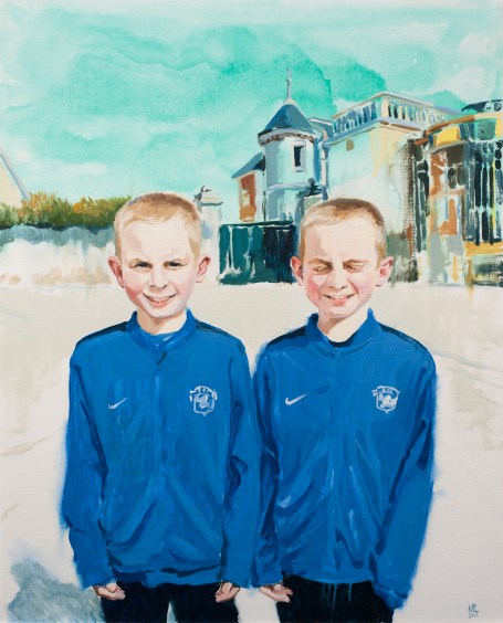 Frères jumeaux - 2017 - 100x81cm